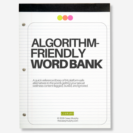 Algorithm-Friendly Word Bank for Pleasure Brands