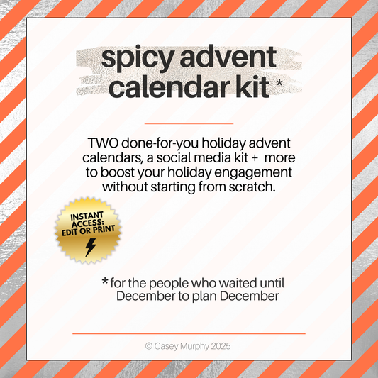 The Spicy Advent Calendar Kit