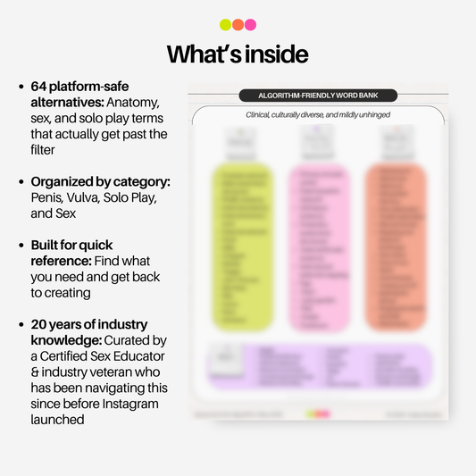 Algorithm-Friendly Word Bank for Pleasure Brands
