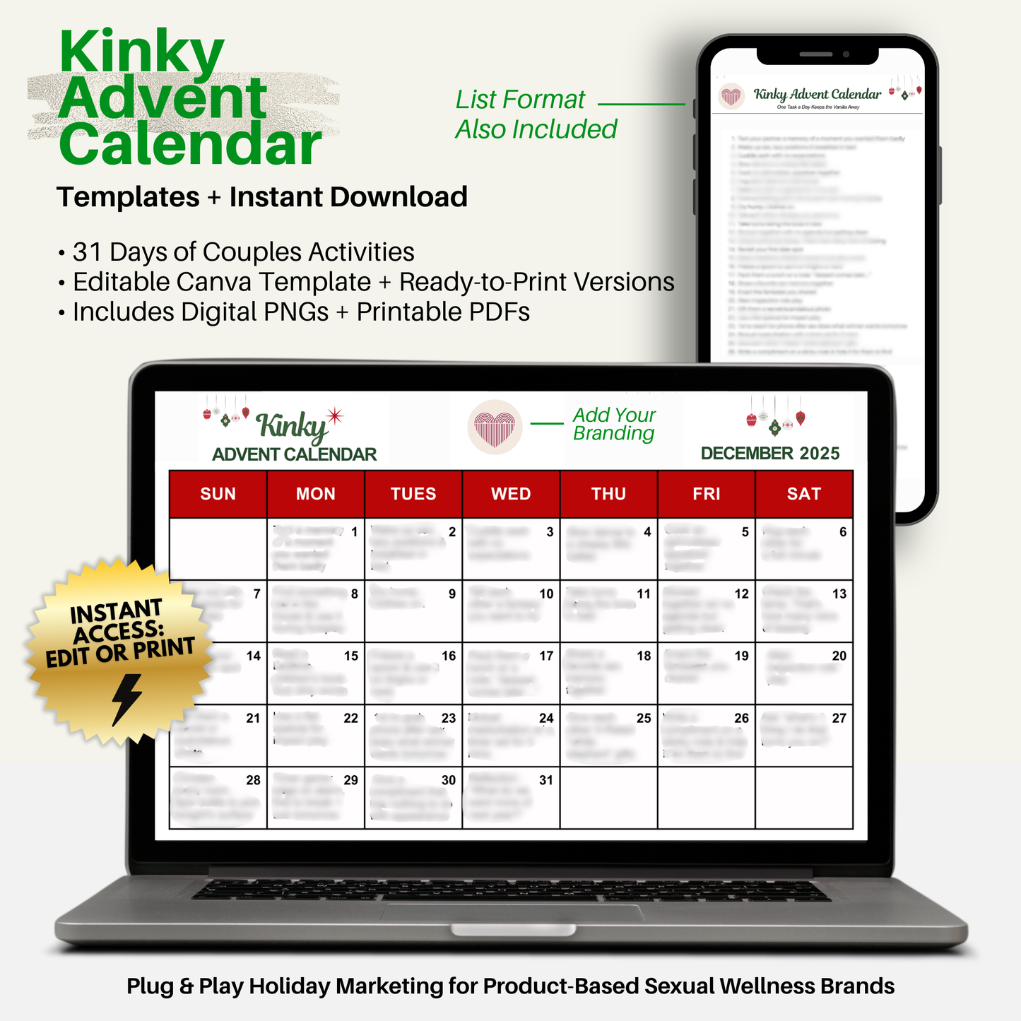 The Spicy Advent Calendar Kit